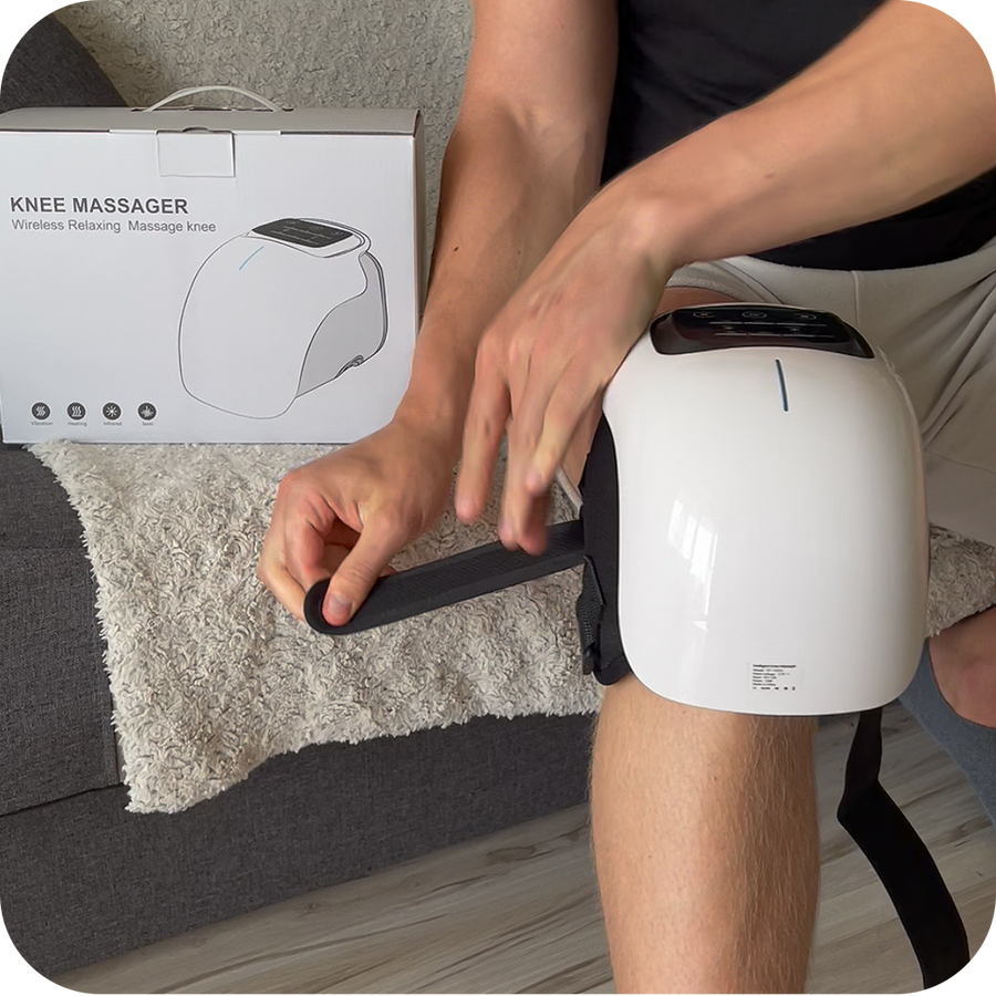 Masseur de genou 4-en-1 FlexiGenou™ - Soulagement naturel des douleurs du genou