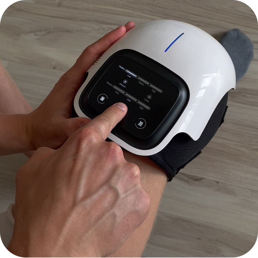 Masseur de genou 4-en-1 FlexiGenou™ - Soulagement naturel des douleurs du genou