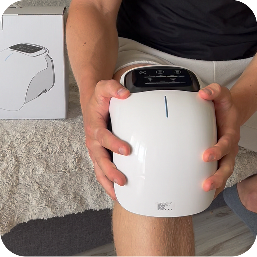 Masseur de genou 4-en-1 FlexiGenou™ - Soulagement naturel des douleurs du genou