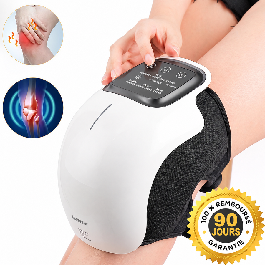 Masseur de genou 4-en-1 FlexiGenou™ - Soulagement naturel des douleurs du genou